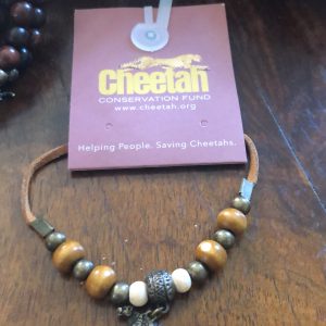 BRACCIALE ETNICO IN PELLE/LEGNO MADE IN NAMIBIA